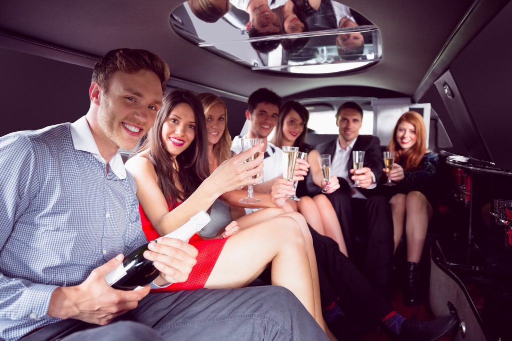 Cypress TX limo party bus rental