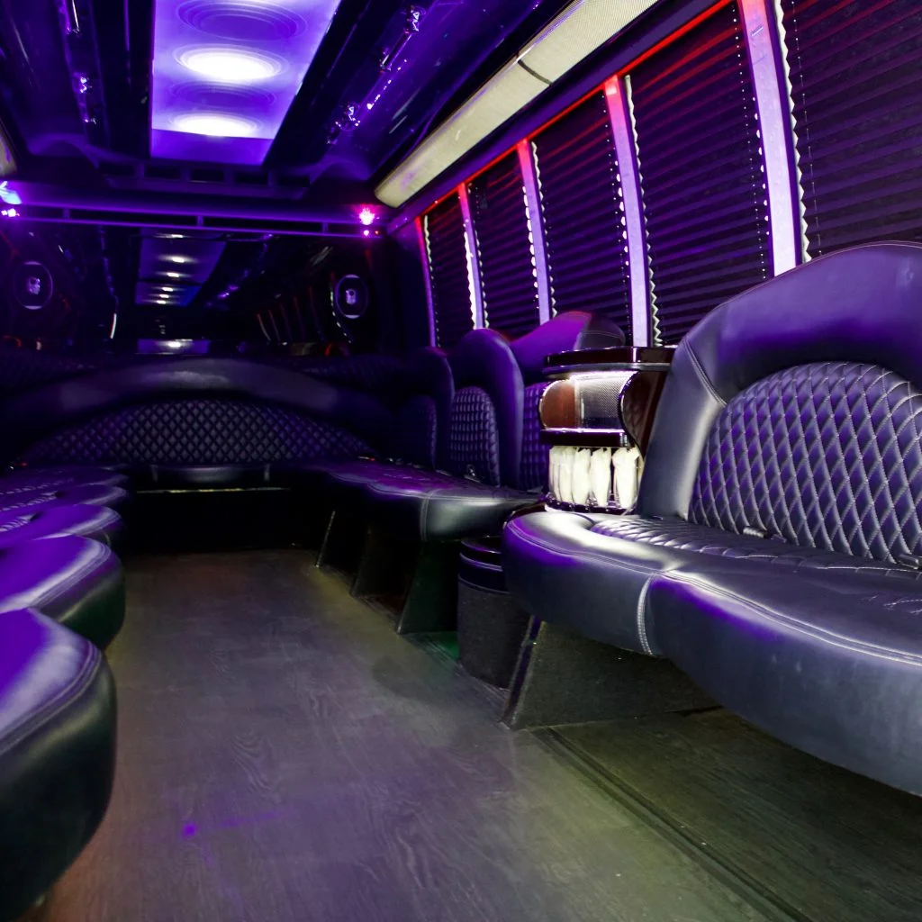 Conroe, TX party bus rental near me